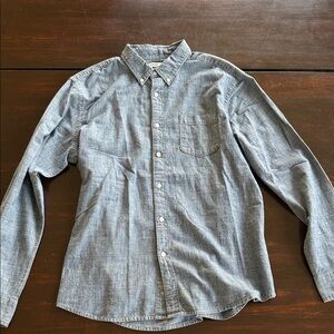 Sonoma Men's Blue Denim Look Button Down